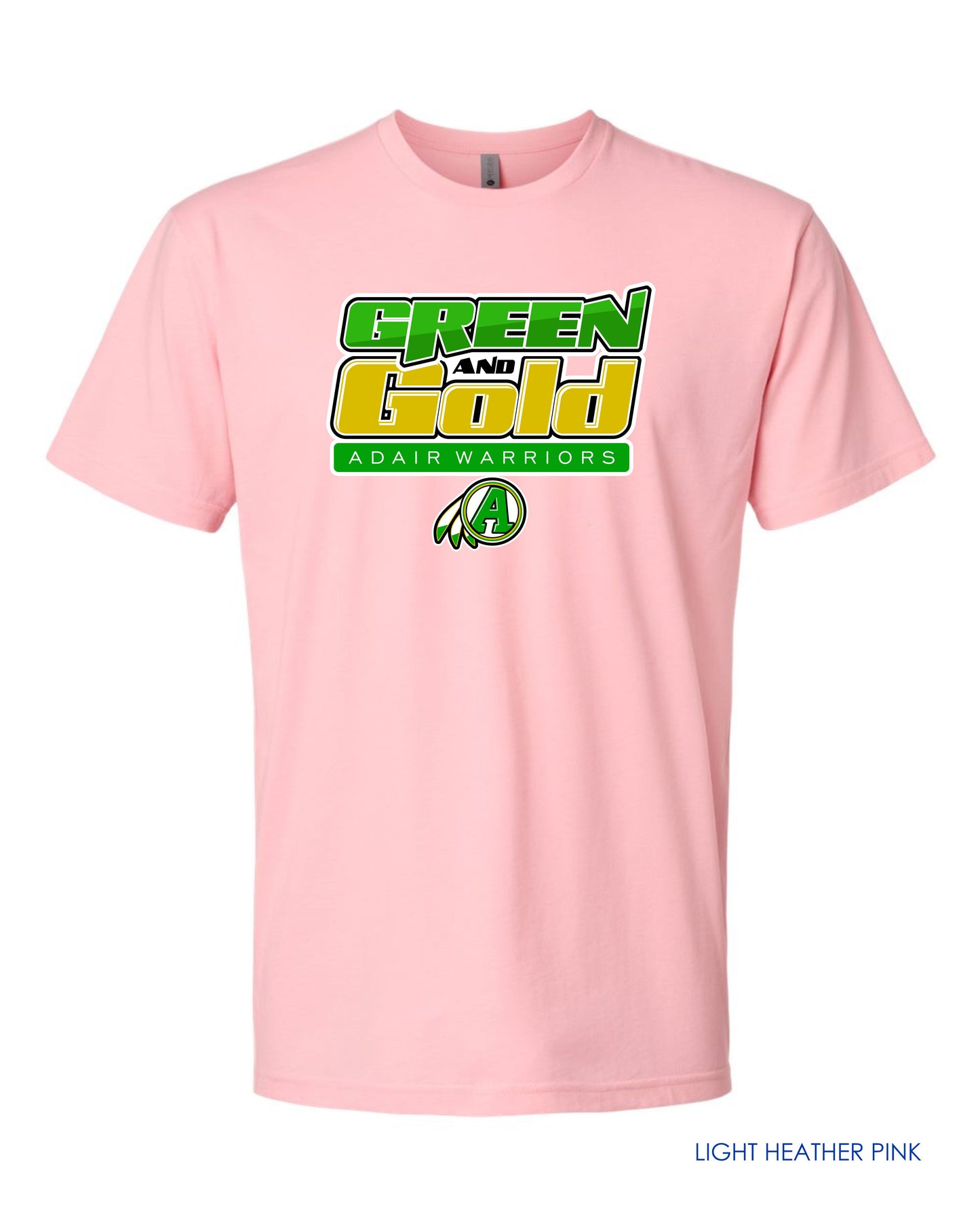 Adair - "GREEN AND GOLD" Tee (Short-sleeved)