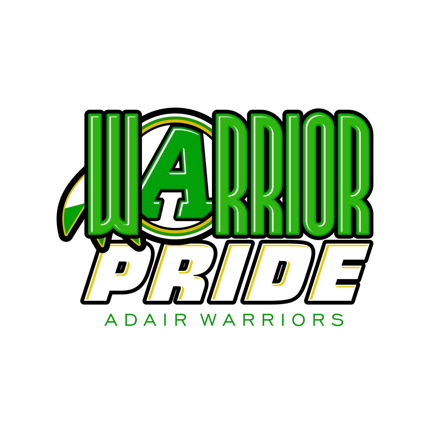Adair-"WARRIOR PRIDE" Tee 1 (Short-sleeved)