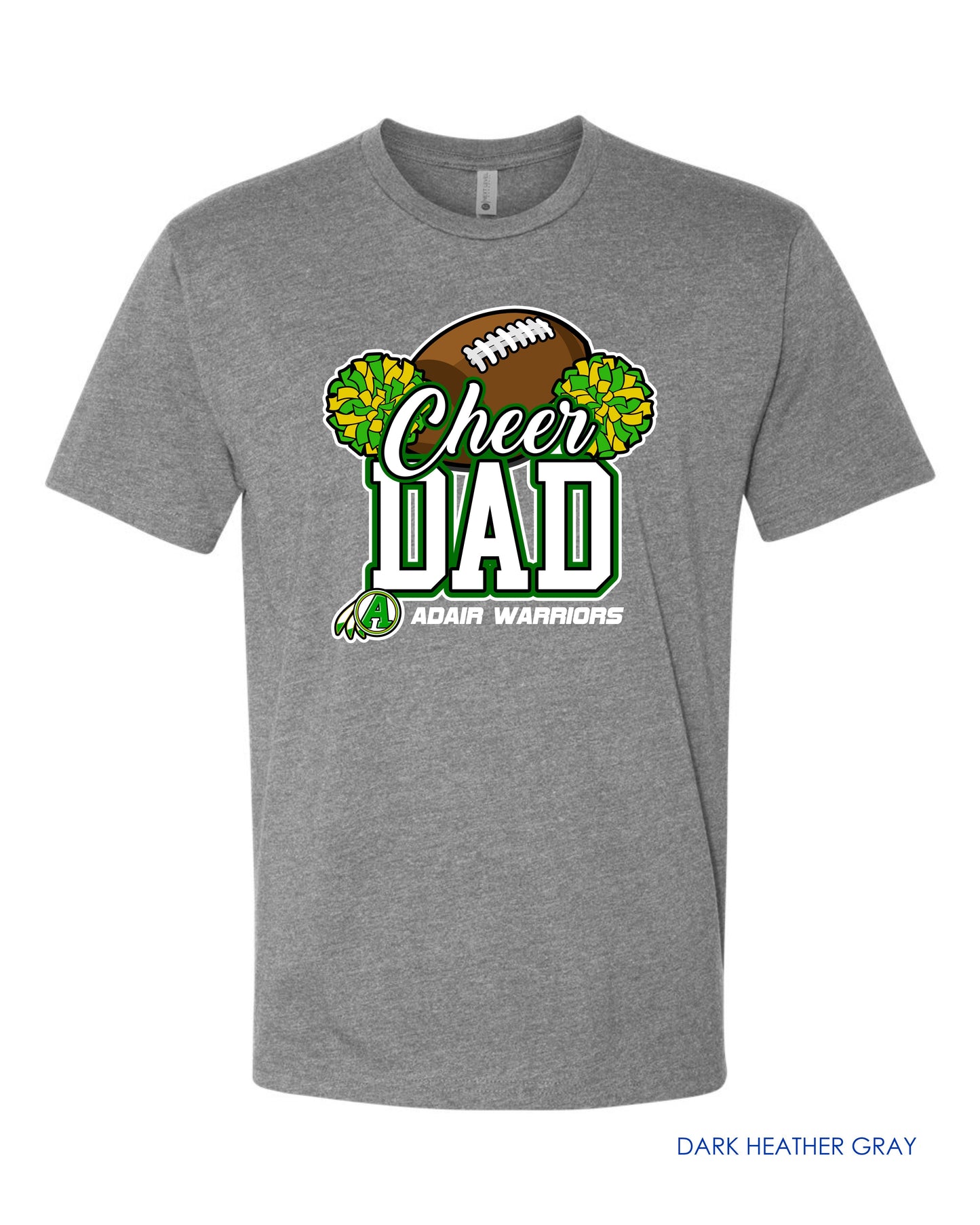 Adair - "CHEER DAD" Tee 1 (Short-Sleeved)