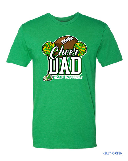 Adair - "CHEER DAD" Tee 1 (Short-Sleeved)