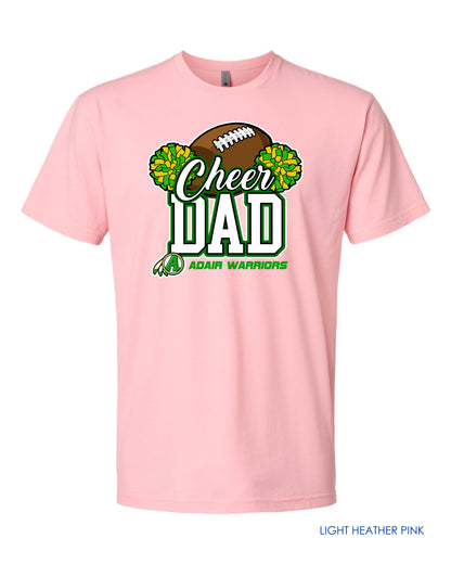 Adair - "CHEER DAD" Tee 1 (Short-Sleeved)