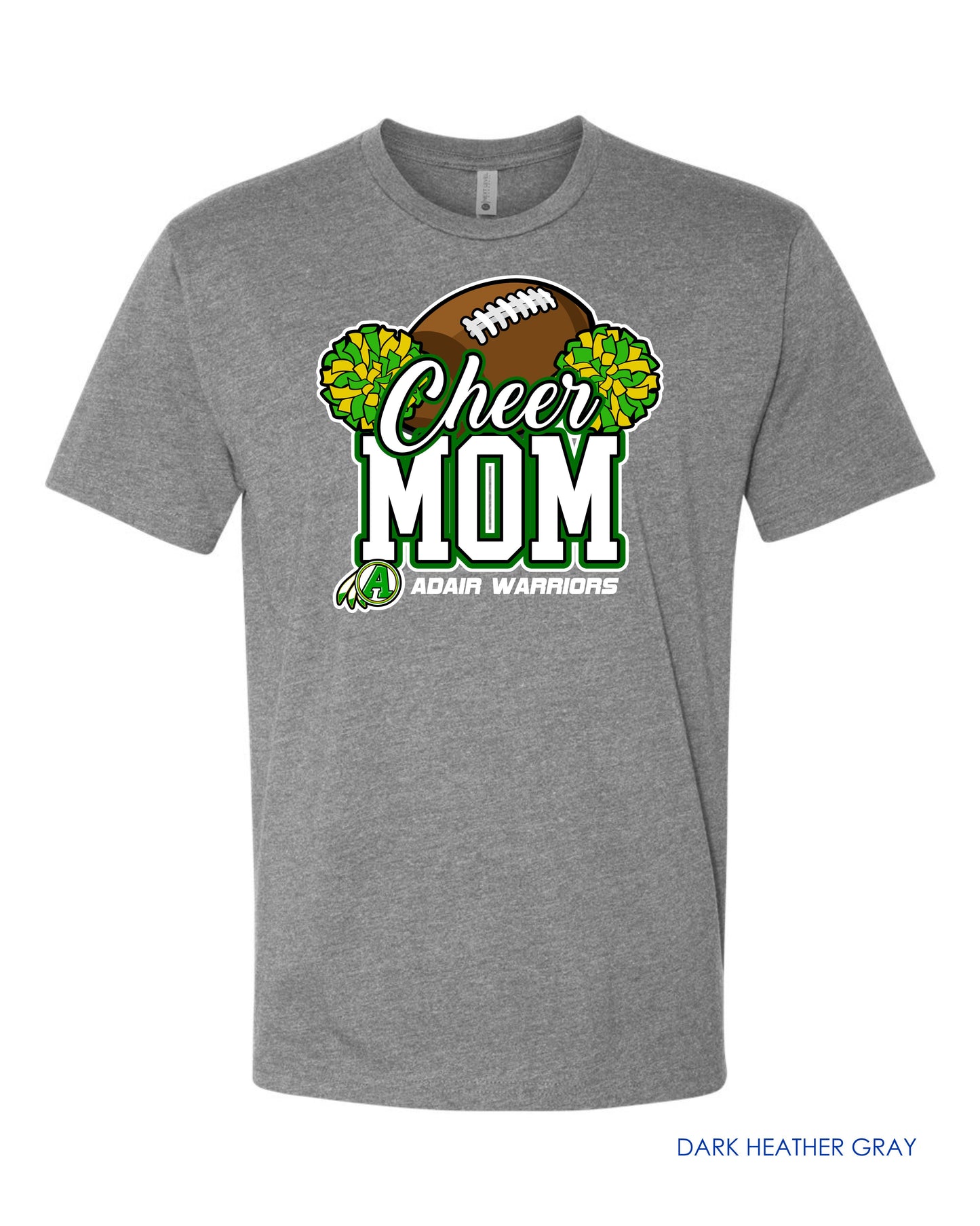 Adair - "CHEER MOM" Tee 1 (Short-Sleeved)