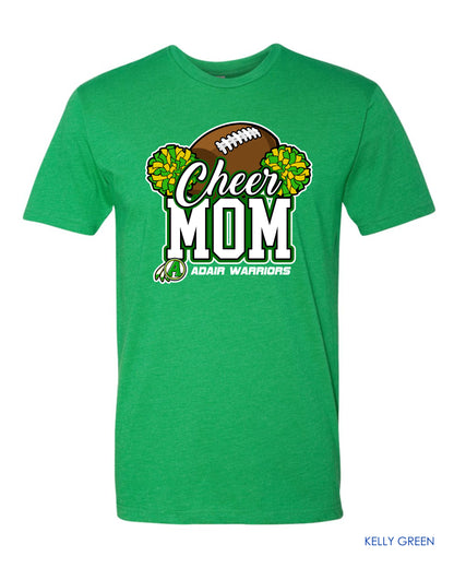 Adair - "CHEER MOM" Tee 1 (Short-Sleeved)