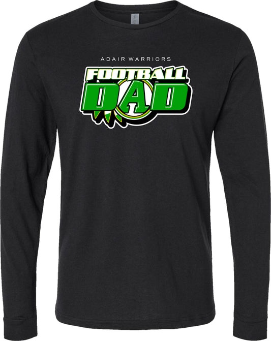 Adair - "FOOTBALL DAD" Tee 1 (Long-Sleeved)