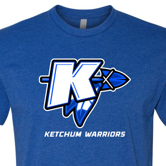 Ketchum-"LOGO WHITE K" Tee 1 (Short-sleeved)